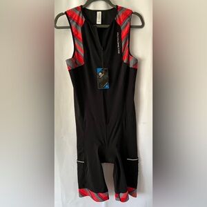 Women’s My Kilometre Athletic Sleeveless Bicycling One Piece Size XL